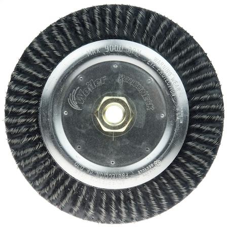 Weiler Roughneck 7" Polyflex Encapsulated Brush, .020", 5/8"-11 UNC 35600